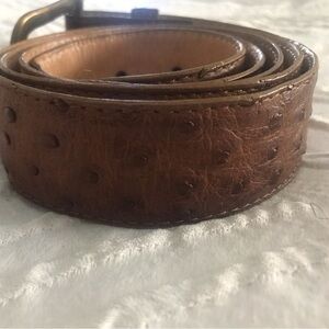 Tecovas men's OSTRICH belt 42